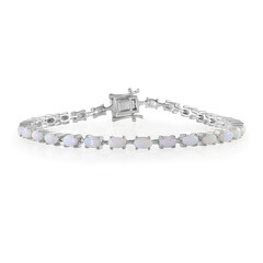 Australian Opal Silver Bracelet