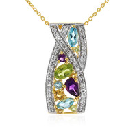 Peridot Silver Necklace