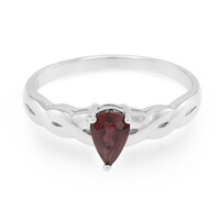 Malawi Ruby Silver Ring