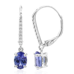 14K AAA Tanzanite Gold Earrings (CIRARI)