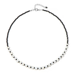 Agate Silver Necklace