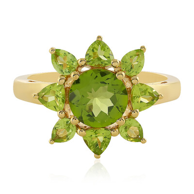 Peridot Silver Ring
