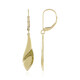 9K VS1 Yellow Diamond Gold Earrings