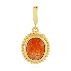 Sunstone Silver Pendant