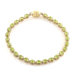 Peridot Silver Bracelet