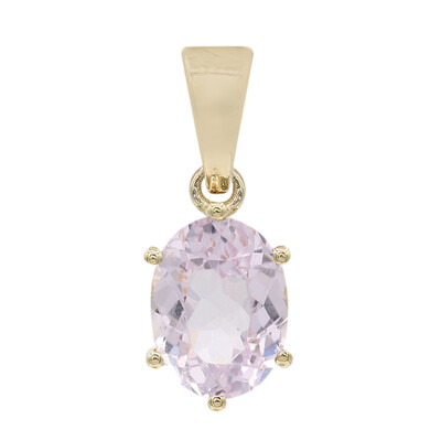 9K Kunzite Gold Pendant