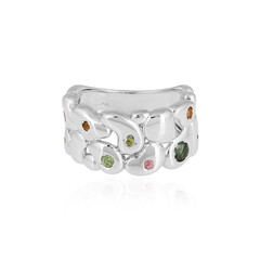 Fancy Tourmaline Silver Ring (SAELOCANA)