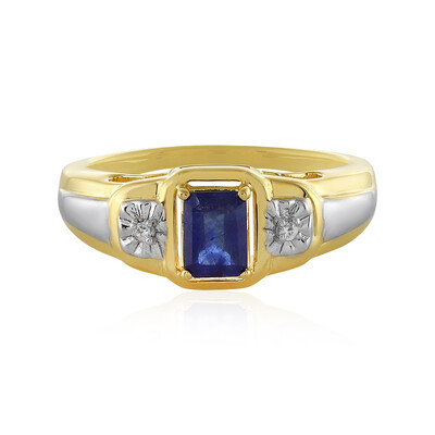 Madagascar Blue Sapphire Silver Ring
