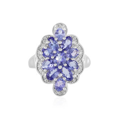 Tanzanite Silver Ring