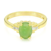 Imperial Chrysoprase Silver Ring