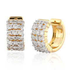Zircon Silver Earrings (de Melo)