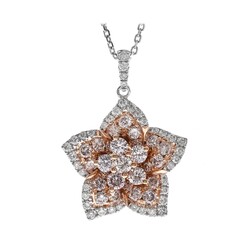 18K I1 Pink Diamond Gold Necklace (CIRARI)