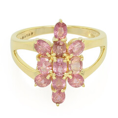 18K Unheated Padparadscha Sapphire Gold Ring (AMAYANI)