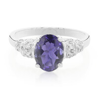 Ceylon Iolite Silver Ring