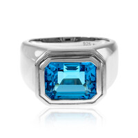 Marambaia Topaz Silver Ring