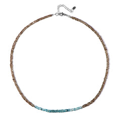 Ratanakiri Zircon Silver Necklace