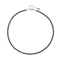 Black Onyx Silver Necklace