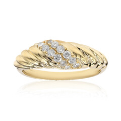 14K SI2 (H) Diamond Gold Ring (CIRARI)
