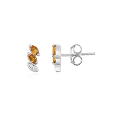 Citrine Silver Earrings