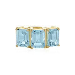 Sky Blue Topaz Silver Ring