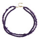 Zambian Amethyst Silver Necklace