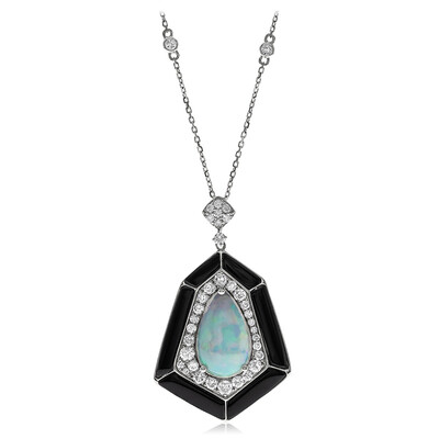 14K AAA Welo Opal Gold Necklace (CIRARI)