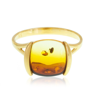 Baltic Amber Silver Ring (dagen)