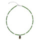 Ammolite Silver Necklace