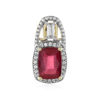 9K Madagascar Ruby Gold Pendant (Adela Gold)
