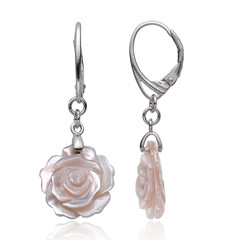 Mother of Pearl Silver Earrings