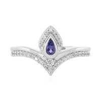 Tanzanite Silver Ring
