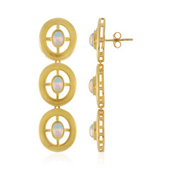 Welo Opal Silver Earrings
