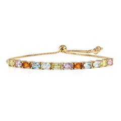 Peridot Silver Bracelet
