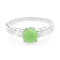Imperial Chrysoprase Silver Ring