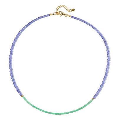 Colombian Emerald Silver Necklace