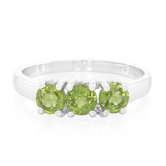 Mozambique Sapphire Silver Ring