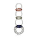 Padparadscha Sapphire Silver Pendant