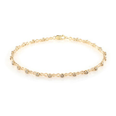 9K I1 Brown Diamond Gold Bracelet