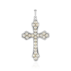 White Freshwater Pearl Silver Pendant