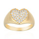 White Topaz Silver Ring (M de Luca)