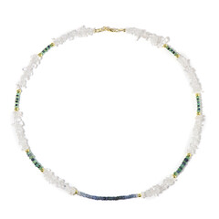 White Quartz Silver Necklace