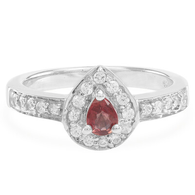 Malawi Ruby Silver Ring