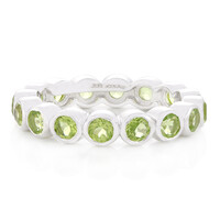 Peridot Silver Ring