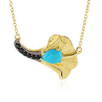 Sleeping Beauty Turquoise Silver Necklace