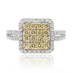 14K SI Yellow Diamond Gold Ring (CIRARI)