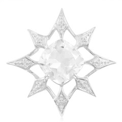 Prince Quartz Silver Pendant