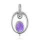 Amethyst Silver Pendant