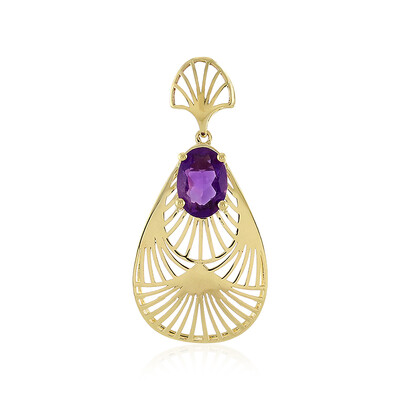 9K Amethyst Gold Pendant (Ornaments by de Melo)