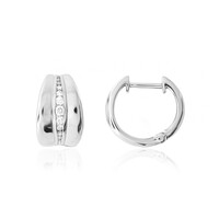 Flawless (F) Diamond Platinum Earrings (LUCENT DIAMONDS)