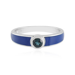 London Blue Topaz Silver Ring